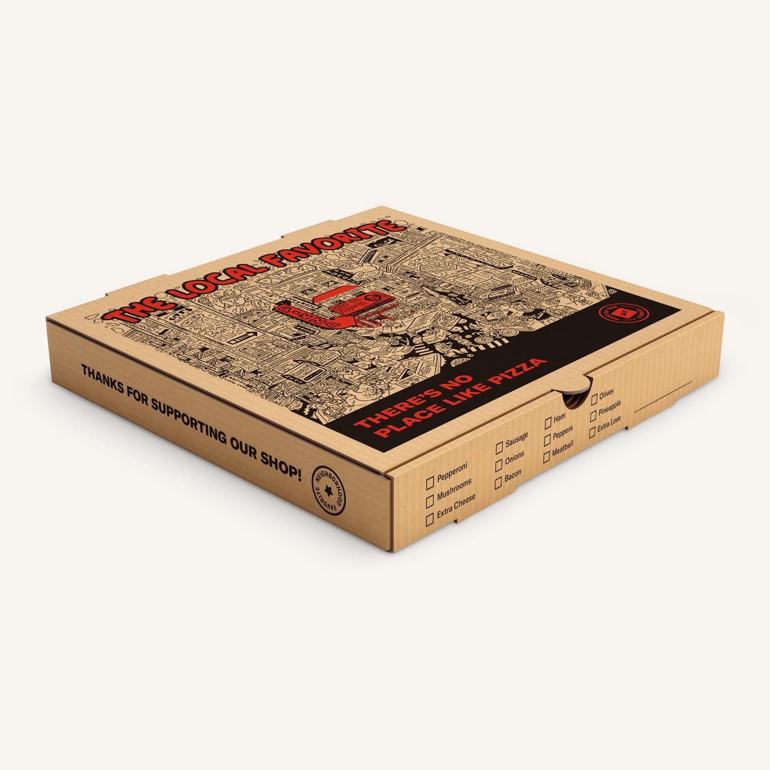 PIZZA BOXES (SFL) (E)