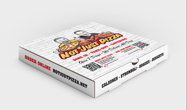 Not Just Pizza - 2108/2109 Custom Boxes