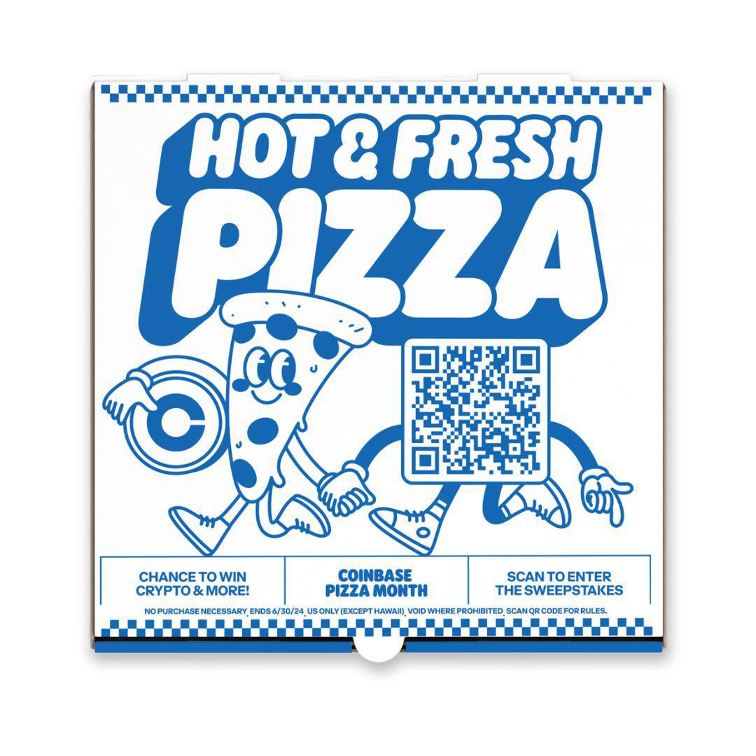 Coinbase Pizza Boxes