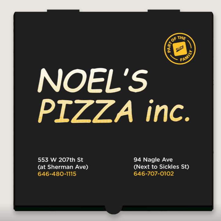 NOEL'S PIZZA CUSTOM BOXES