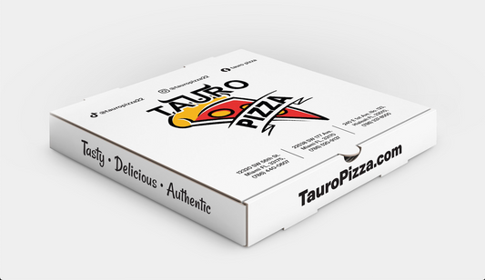 TAURO PIZZA CUSTOM BOXES