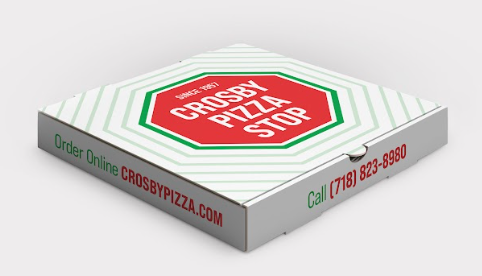 Crosby Pizza Stop Custom Boxes - 5079